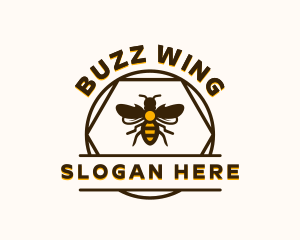 Insect Honey Bee logo design