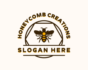 Insect Honey Bee logo design