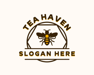 Insect Honey Bee logo design