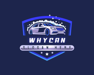 Car Wash Cleaner Logo