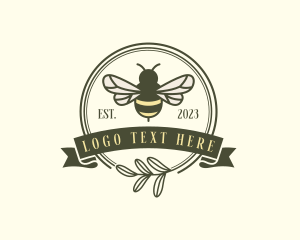 Wings - Natural Bee Leaf logo design