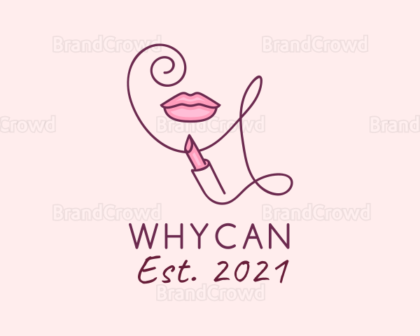 Pretty Makeup Artist Logo