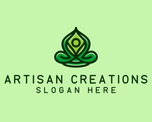 Yoga Meditation Spa logo design