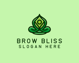 Yoga Meditation Spa logo design