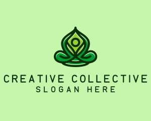 Yoga Meditation Spa logo design