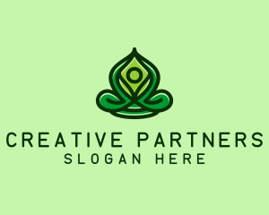 Yoga Meditation Spa logo design