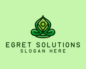 Yoga Meditation Spa logo design