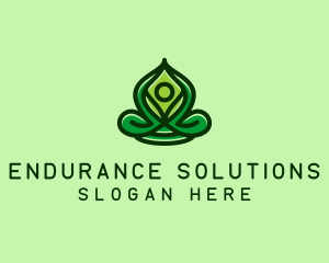 Yoga Meditation Spa logo design