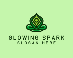 Yoga Meditation Spa logo design