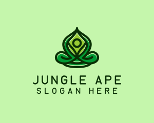 Yoga Meditation Spa logo design