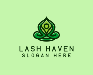 Yoga Meditation Spa logo design