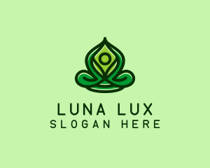 Yoga Meditation Spa logo design