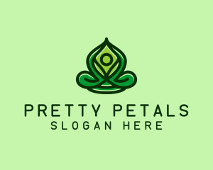 Yoga Meditation Spa logo design