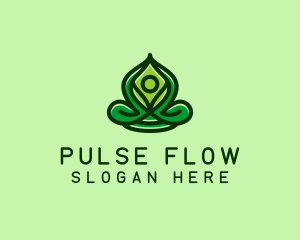 Yoga Meditation Spa logo design