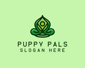 Yoga Meditation Spa logo design