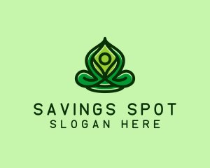 Yoga Meditation Spa logo design