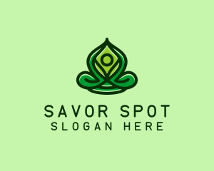 Yoga Meditation Spa logo design