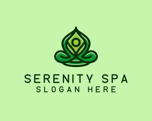 Relax - Yoga Meditation Spa logo design