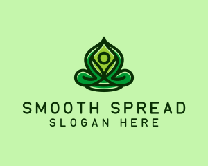 Yoga Meditation Spa logo design