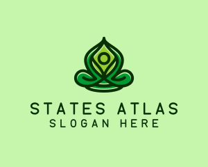 Yoga Meditation Spa logo design