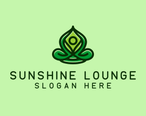 Yoga Meditation Spa logo design