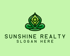 Yoga Meditation Spa logo design