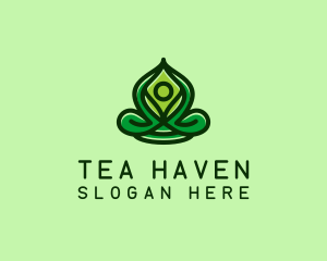 Yoga Meditation Spa logo design