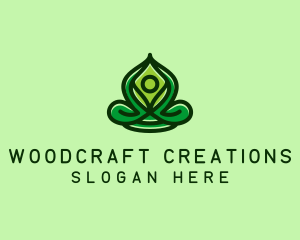 Yoga Meditation Spa logo design