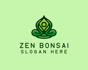 Yoga Meditation Spa logo design