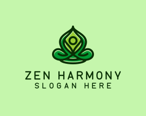 Yoga Meditation Spa logo design