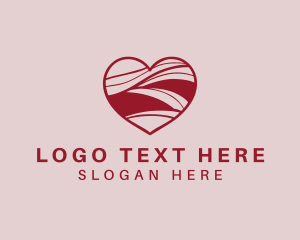 Holiday - Wave Heart Support logo design