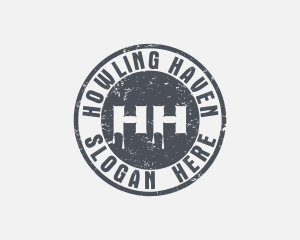 Rustic Hipster Graffiti logo design