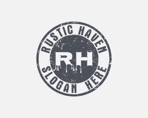 Rustic Hipster Graffiti logo design