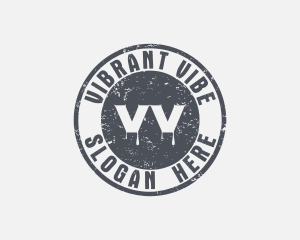 Rustic Hipster Graffiti logo design