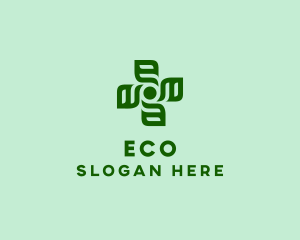 Traditional - Green Herbal Medicine logo design