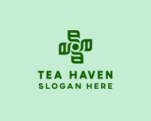 Green Herbal Medicine  logo design