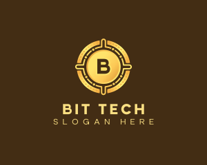 Digital Tech Coin logo design