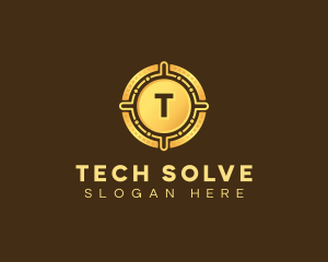 Digital Tech Coin logo design