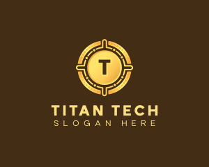 Digital Tech Coin logo design