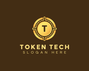 Digital Tech Coin logo design