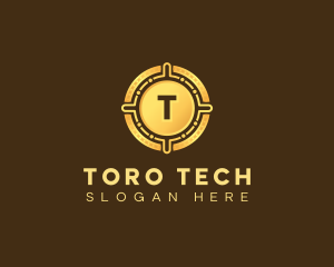 Digital Tech Coin logo design