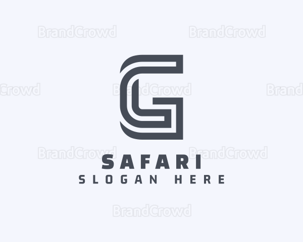 Digital Business Letter G Logo