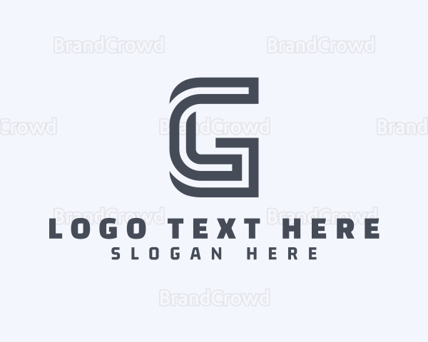 Digital Business Letter G Logo