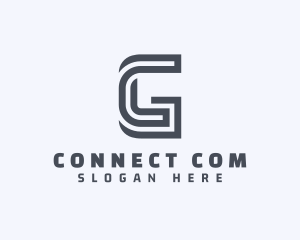 Telecommunications - Digital Business Letter G logo design