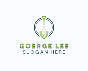 Leaf - Leaf Shovel Landscaping logo design