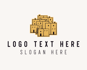 Tourism - Traditional Housing Structure logo design