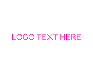Pink - Fashion Boutique Wordmark logo design