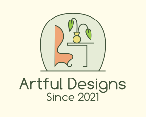 Home Plant Desk logo design