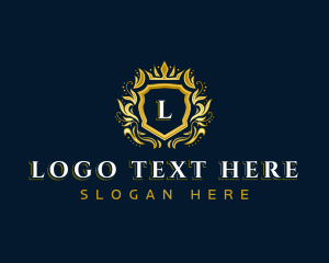 Luxury - Premium Crown Shield logo design