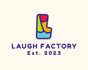 Comedy - Colorful Letter L logo design